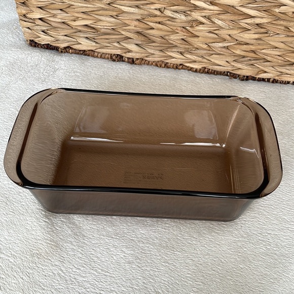 Pyrex Other - Vintage Pyrex Amber Rectangular Loaf Pan #213